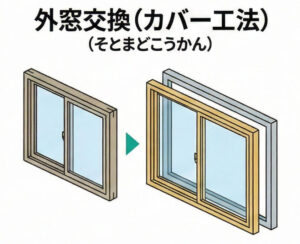 外窓交換(カバー工法)