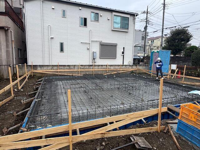 鉄筋工事③